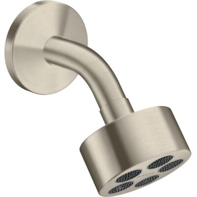 Hansgrohe Axor One Kopfbrause 48490820 mit Brausearm, brushed nickel Hansgrohe Axor One Kopfbrause 48490820 mit Brausearm, brushed nickel