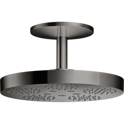 Hansgrohe AXOR Black Chrome Deckenbrause 280mm - Regendusch Hansgrohe AXOR Black Chrome Deckenbrause 280mm - Regendusch