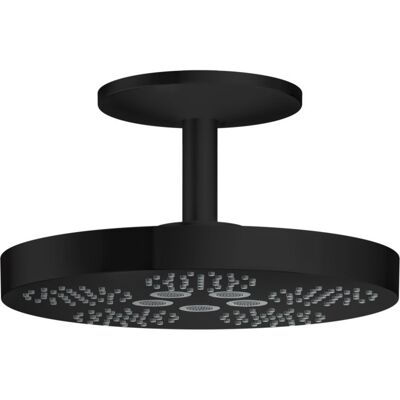 Hansgrohe AXOR One Duschkopf 280 - Schwarz Matt - 2 Strahlarten Hansgrohe AXOR One Duschkopf 280 - Schwarz Matt - 2 Strahlarten