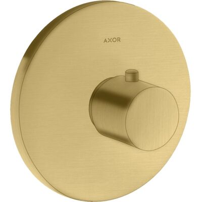 Hansgrohe Axor Uno Thermostat - Hochdruck, gebürstetes Gold, Wandmontage Hansgrohe Axor Uno Thermostat - Hochdruck, gebürstetes Gold, Wandmontage