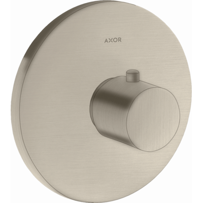 Hansgrohe AXOR Uno Thermostat - 59 l/min Hochfluss - Gebürstet Nickel Hansgrohe AXOR Uno Thermostat - 59 l/min Hochfluss - Gebürstet Nickel