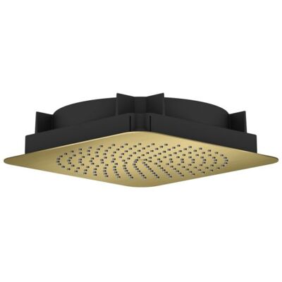 Hansgrohe AXOR Citterio C Duschkopf 270 1jet EcoSmart 28795950 1 Strahlart wassersparend Deckenintegriert, Brushed Brass Hansgrohe AXOR Citterio C Duschkopf 270 1jet EcoSmart 28795950 1 Strahlart wassersparend Deckenintegriert, Brushed Brass