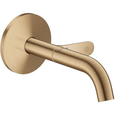 Hansgrohe AXOR One Waschtischarmatur 48180140 Unterputz für Wandmontage Select mit Auslauf 160 mm, brushed bronze Hansgrohe AXOR One Waschtischarmatur 48180140 Unterputz für Wandmontage Select mit Auslauf 160 mm, brushed bronze