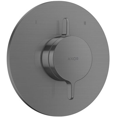 Hansgrohe AXOR One Mischer 48415340 Unterputz für 2 Funktionen, brushed black chrome Hansgrohe AXOR One Mischer 48415340 Unterputz für 2 Funktionen, brushed black chrome