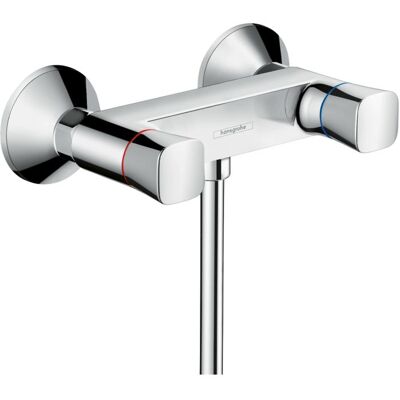 Hansgrohe Logis Brausearmatur 71263000 Aufputz, chrom, 2 Griffarmatur Hansgrohe Logis Brausearmatur 71263000 Aufputz, chrom, 2 Griffarmatur