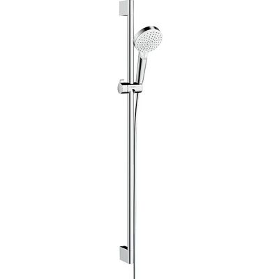 Hansgrohe Crometta Vario Brauseset 26538400 weiss chrom, EcoSmart, mit 90 cm Brausestange Hansgrohe Crometta Vario Brauseset 26538400 weiss chrom, EcoSmart, mit 90 cm Brausestange