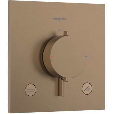 Hansgrohe Ecostat Comfort E Thermostat - Brushed Bronze Hansgrohe Ecostat Comfort E Thermostat - Brushed Bronze