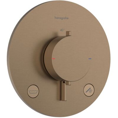 Hansgrohe Ecostat Comfort S Thermostat - Messing gebürstet - 33718140 Hansgrohe Ecostat Comfort S Thermostat - Messing gebürstet - 33718140