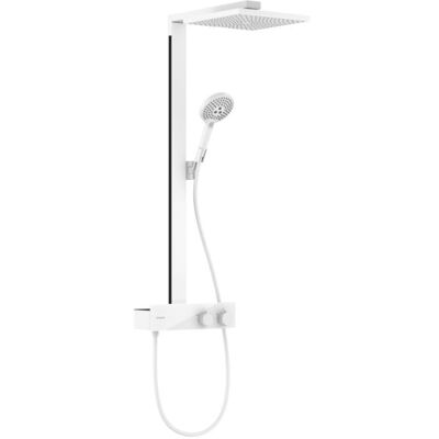 Hansgrohe Raindance E Duschsystem 27361700 1jet, mit ShowerTablet 350 Thermostat, weiß matt Hansgrohe Raindance E Duschsystem 27361700 1jet, mit ShowerTablet 350 Thermostat, weiß matt
