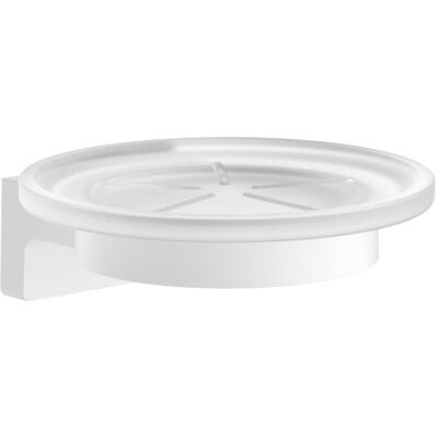 Hansgrohe AddStoris S Seifenschale 41766700 Wandmontage, matt weiß Hansgrohe AddStoris S Seifenschale 41766700 Wandmontage, matt weiß