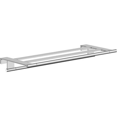 Hansgrohe AddStoris S Handtuchablage 41781000 mit Handtuchhalter, Wandmontage, chrom Hansgrohe AddStoris S Handtuchablage 41781000 mit Handtuchhalter, Wandmontage, chrom