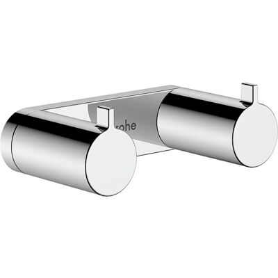 Hansgrohe AddStoris S Handtuchhaken 41785000 Wandmontage, 2 Haken, chrom Hansgrohe AddStoris S Handtuchhaken 41785000 Wandmontage, 2 Haken, chrom