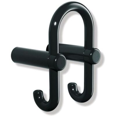 Hewi Modell 801 Doppel-Garderobenhaken - Aquablau Hewi Modell 801 Doppel-Garderobenhaken - Aquablau