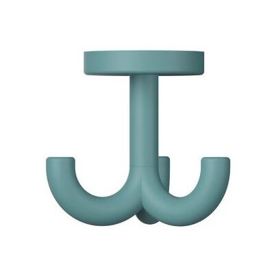 Hewi 477 Haken - Drehbar, für über 15 mm Dicke, Aqua Blau - Haken Hewi 477 Haken - Drehbar, für über 15 mm Dicke, Aqua Blau - Haken
