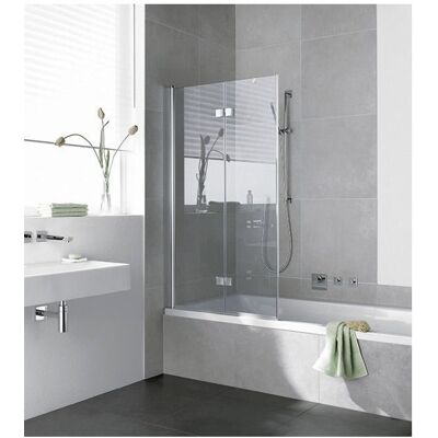 Kermi Diga Badewannen-Faltwand DI2PL120152PK 120x150cm, weiß, ESG klar Clean, links Kermi Diga Badewannen-Faltwand DI2PL120152PK 120x150cm, weiß, ESG klar Clean, links
