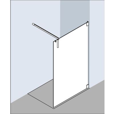 Kermi Walk-In XS - Sicherheitsglas - Wandstütze - Duschabtrennung Kermi Walk-In XS - Sicherheitsglas - Wandstütze - Duschabtrennung