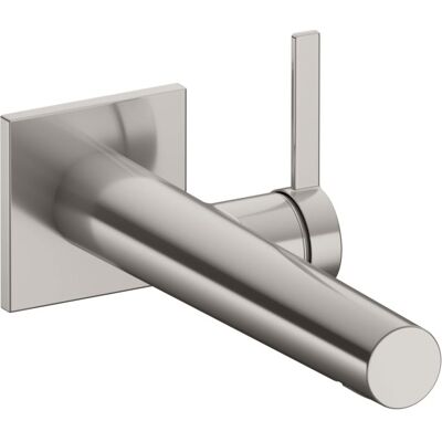 Keuco Ixmo Waschtisch-Einhebelmischer 59516050102 Ausladung 187mm, Nickel gebürstet, Wandmontage, eckige Rosette Keuco Ixmo Waschtisch-Einhebelmischer 59516050102 Ausladung 187mm, Nickel gebürstet, Wandmontage, eckige Rosette