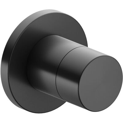 Keuco IXMO Pure 3 Wege Umstellung 59548130001 UP-3-Wege-Umstellventil, rund, Schwarzchrom gebürstet Keuco IXMO Pure 3 Wege Umstellung 59548130001 UP-3-Wege-Umstellventil, rund, Schwarzchrom gebürstet