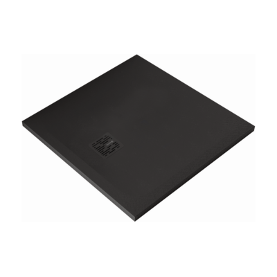Kludi TERRA Duschwanne - 80 x 80 x 3 cm - Mattschwarz Kludi TERRA Duschwanne - 80 x 80 x 3 cm - Mattschwarz