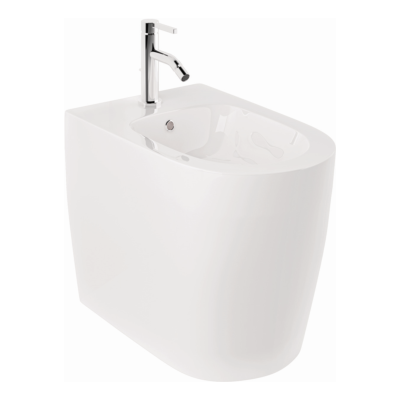 Kludi RESA R Stand-Tiefspül-Bidet 23BIB0243 55 cm verdeckte Befestigungen Weiß glänzend Kludi RESA R Stand-Tiefspül-Bidet 23BIB0243 55 cm verdeckte Befestigungen Weiß glänzend