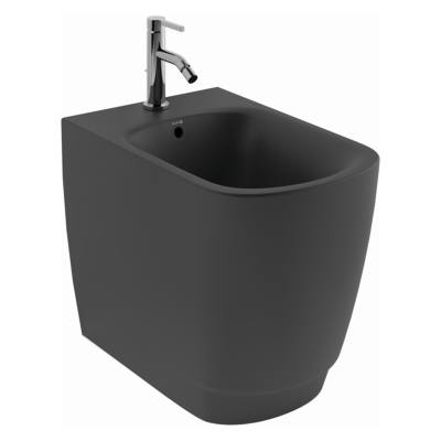 Kludi RESA S Stand-Tiefspül-Bidet 27BIB0139 55 cm, verdeckte Befestigungen Mattschwarz Kludi RESA S Stand-Tiefspül-Bidet 27BIB0139 55 cm, verdeckte Befestigungen Mattschwarz