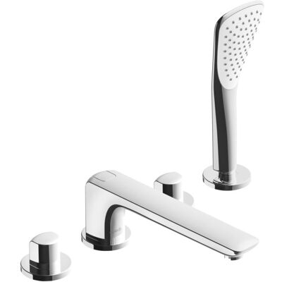 Kludi Ameo Badewannenarmatur und Brausemischer - Badewannen- und Duschmischer mit Fliesenrandmontage Kludi Ameo Badewannenarmatur und Brausemischer - Badewannen- und Duschmischer mit Fliesenrandmontage