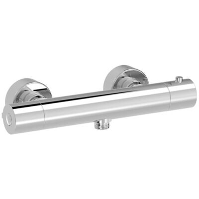 Tres Armaturen Tres Base Plus Thermostat-Duscharmatur 21616401 Aufputz, chrom Tres Armaturen Tres Base Plus Thermostat-Duscharmatur 21616401 Aufputz, chrom