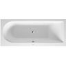 Duravit Rechteck-Badewanne Darling New 700241000000000, Nutzinhalt 135 Liter, weiss