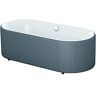 Bette BetteLux Oval Couture Badewanne 3466-003TX 180x80x45cm, bahamabeige