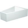 Duravit Badewanne Paiova 700267000000000 mit angeformter Acrylverkleidung und Gestell,weiss