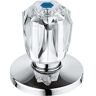 Grohe Oberteil Brillant 1/2", Markierung blau, chrom