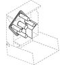 Hewi System 900 Umrüst-Karussell 900.21.E01 von Großrollenhalter auf 4-fach Rollenhalter