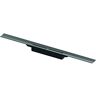 TECE drainprofile Duschrinne 671001 1000 mm, Brushed Black Chrome / Chrom schwarz gebürstet, Breite 55mm, PVD