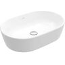 Villeroy und Boch Architectura Aufsatzwaschbecken 5A2660R1 60x40cm, oval, mit Überlauf, weiß C-plus