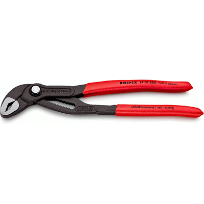 KNIPEX Cobra Wasserpumpenzange 8701250, 250mm Kunststoffgriff KNIPEX Cobra Wasserpumpenzange 8701250, 250mm Kunststoffgriff