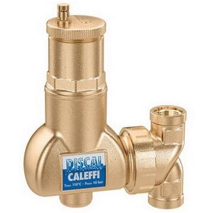 Caleffi Modell 551705 Messing Entlüfter - Horizontal/Vertikal Caleffi Modell 551705 Messing Entlüfter - Horizontal/Vertikal
