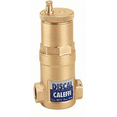 Caleffi Discal Mikroblasenabscheider 551003 3/4" IG, Messing-Gehäuse Caleffi Discal Mikroblasenabscheider 551003 3/4" IG, Messing-Gehäuse
