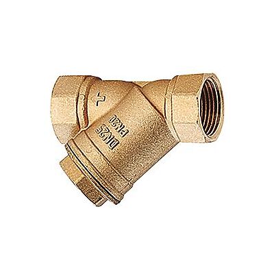 Opal Giacomini Schmutzfänger R74A R74AY107 1 1/2" IG, Messing, Edelstahlsieb Opal Giacomini Schmutzfänger R74A R74AY107 1 1/2" IG, Messing, Edelstahlsieb