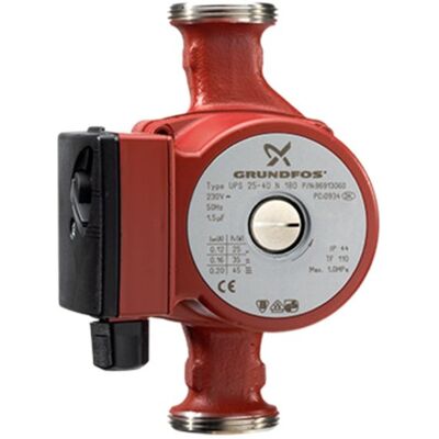 Grundfos Serie 100 Umwälzpumpe 96913085 UPS 25-60 N, 230 V, 180mm Grundfos Serie 100 Umwälzpumpe 96913085 UPS 25-60 N, 230 V, 180mm