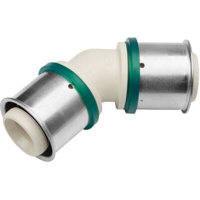 KAN-therm KAN-press Winkel 63 mm, 45° PPSU - Rohrfitting KAN-therm KAN-press Winkel 63 mm, 45° PPSU - Rohrfitting