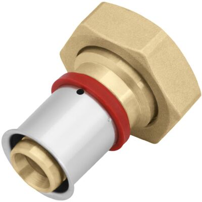 KAN-therm KAN-press 6-in-1 Rohrkupplung - 16 mm x 1/2 IG KAN-therm KAN-press 6-in-1 Rohrkupplung - 16 mm x 1/2 IG