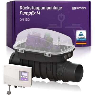 KESSEL Rückstaupumpanlage Pumpfix M 24150 DN 150 für fäkalienhaltiges Abwasser mit Comfort-Steuerung KESSEL Rückstaupumpanlage Pumpfix M 24150 DN 150 für fäkalienhaltiges Abwasser mit Comfort-Steuerung