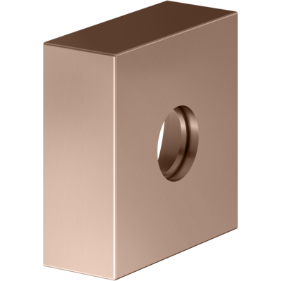 KEUCO IXMO Verlängerungsrosette 59545290282 eckig, für G 1/2 Unterputz-Anschlüsse, Rotgold gebürstet KEUCO IXMO Verlängerungsrosette 59545290282 eckig, für G 1/2 Unterputz-Anschlüsse, Rotgold gebürstet