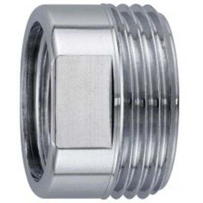 Neoperl Messing Reduziernippel - IG 1/2" auf AG 3/4" Neoperl Messing Reduziernippel - IG 1/2" auf AG 3/4"