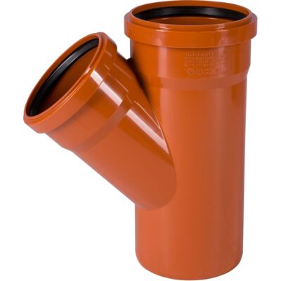 Ostendorf Modell 221310 - 45° Abzweig für Abwasserleitungen Ostendorf Modell 221310 - 45° Abzweig für Abwasserleitungen