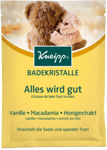 Kneipp GmbH Kneipp® Alles wird gut Badekristalle, Trostspendendes Badesalz streichelt die Seele, 60 g - Beutel