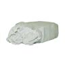 Putzlappen aus weißer Bettwäsche, aus Baumwollgewebe, ohne Knöpfe und Reißverschlüsse, 1 Paket = 10 kg gepresst