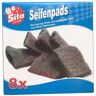 Sito Seifenpads, Verseifte Stahlwolle-Pads, 1 Packung = 8 Stück