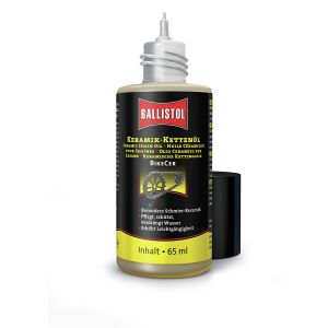 Ballistol GmbH Ballistol Kettenöl Keramik BikeCer, flüssig, Kettenöl für Kette, Kassette und Ritzel, 65 ml - Flasche