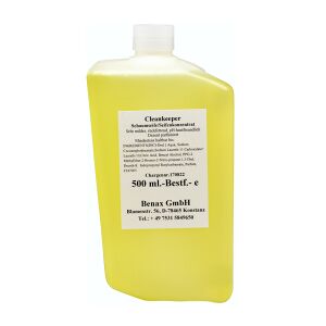 Cleankeeper Sehr milde Schaumseife, citro, Mit besonders hautfreundlichen und pflegeaktiven Substanzen, 500 ml - Flasche -Bestfoam-
